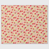 Valentine Hearts Geschenkpapier (Flach)