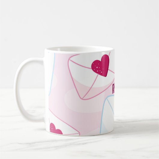 Valentine Hearts Kaffeetasse (Links)