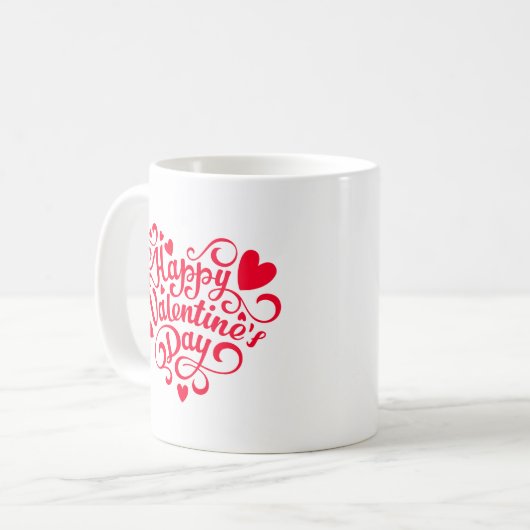 Valentine Hearts  Kaffeetasse (Vorderseite Links)