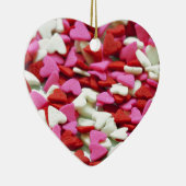 Valentine Hearts Keramikornament (Rechts)