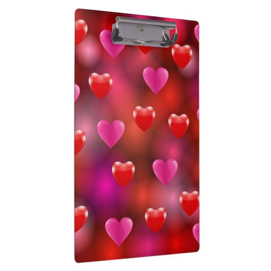 Valentine Hearts Klemmbrett (Rechts)