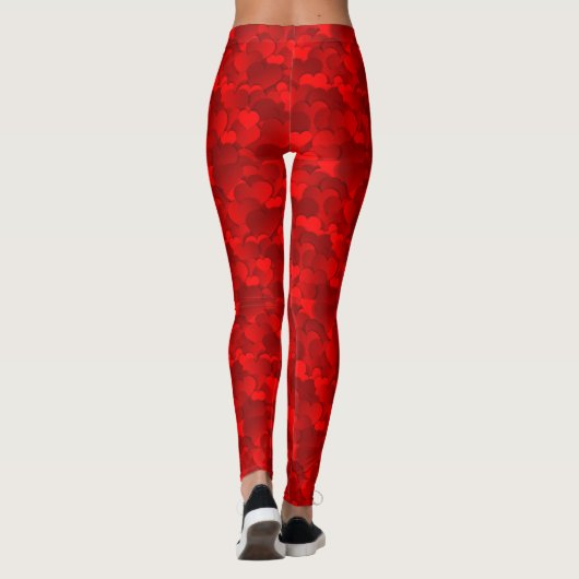 Valentine Hearts Leggings (Rückseite)