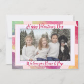 Valentine Hearts Liebe Ihr Großeltern Flachkarte (Vorderseite)