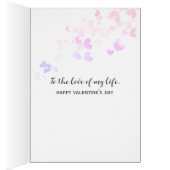 Valentine Hearts mit Liebe Zitat (Innen (Rechts))