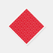 Valentine Hearts Paper Napkins Serviette (Ecke)