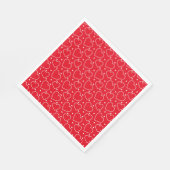 Valentine Hearts Paper Napkins Serviette (Ecke)
