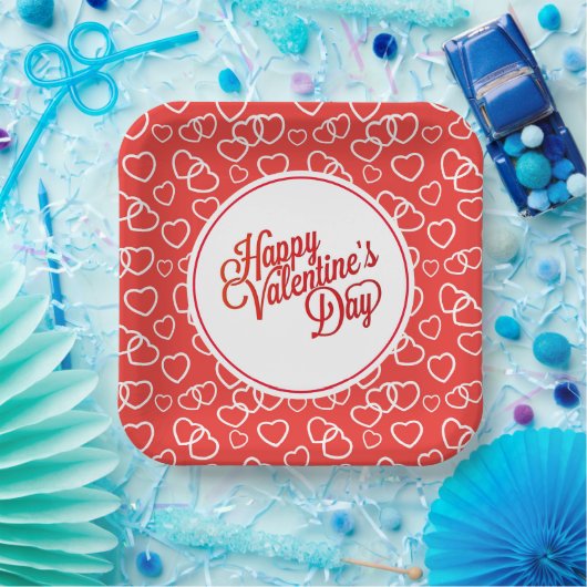 Valentine Hearts Paper Tellers Pappteller (Party)