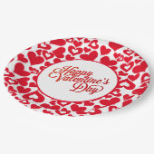 Valentine Hearts Paper Tellers Pappteller (Schrägansicht)