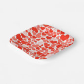 Valentine Hearts Paper Tellers Pappteller (Gewinkelt)