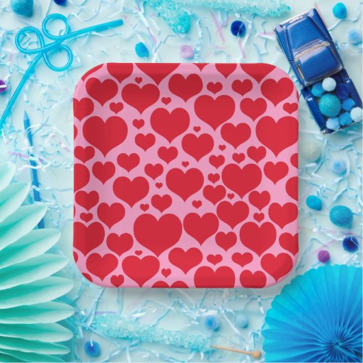 Valentine Hearts Paper Tellers Pappteller (Party)
