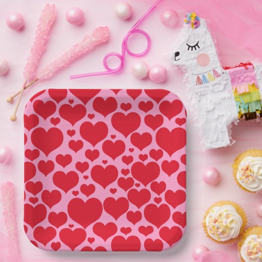 Valentine Hearts Paper Tellers Pappteller (Party)