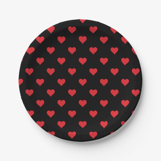 Valentine Hearts Paper Tellers Pappteller (Vorderseite)