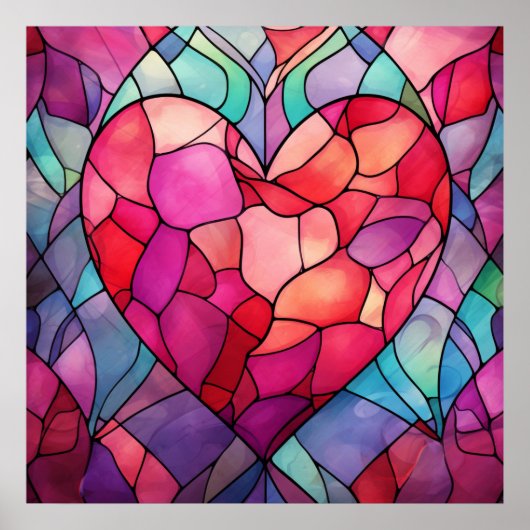 Valentine Hearts Poster (Vorne)