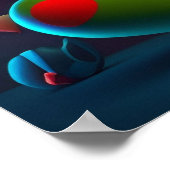 Valentine Hearts Poster (Ecke)