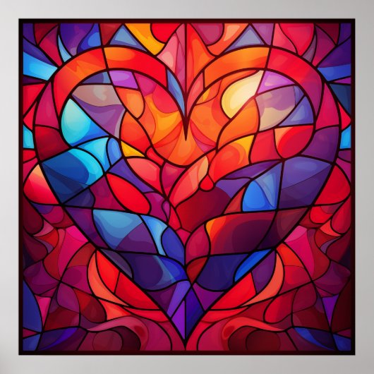 Valentine Hearts Poster (Vorne)