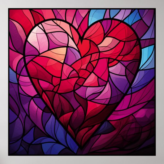 Valentine Hearts Poster (Vorne)