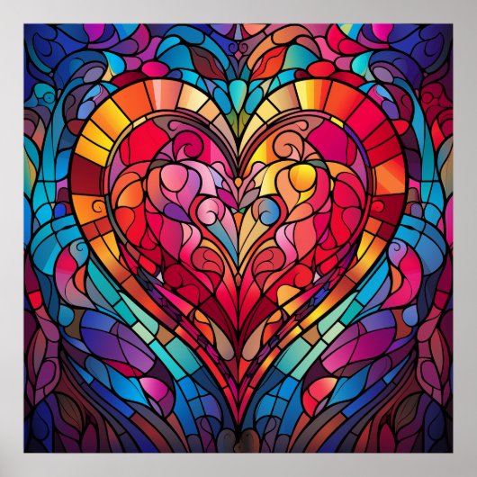 Valentine Hearts Poster (Vorne)