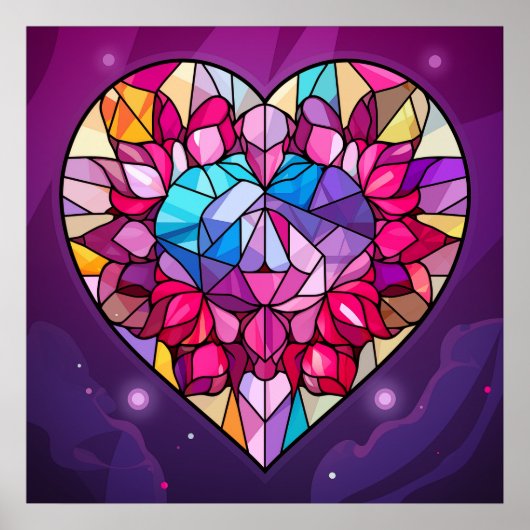 Valentine Hearts Poster (Vorne)