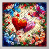 Valentine Hearts Poster (Vorne)