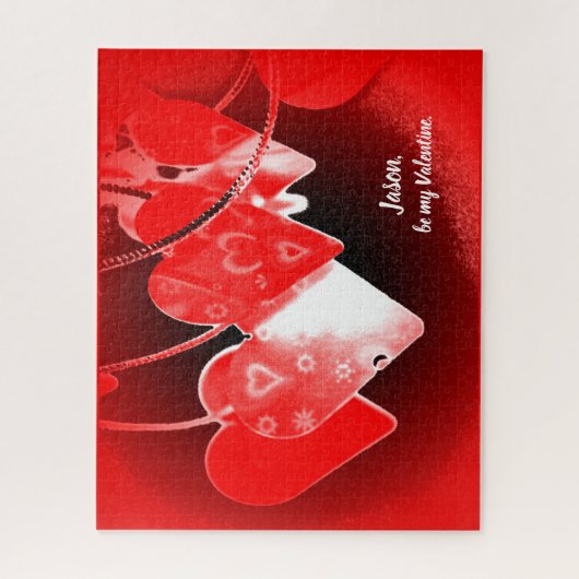 Valentine Hearts Puzzle (Vertikal)