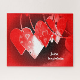 Valentine Hearts Puzzle