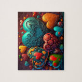 Valentine Hearts Puzzle (Vertikal)
