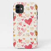 Valentine Hearts Speck Case-Mate iPhone Hülle (Rückseite)