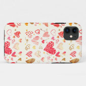 Valentine Hearts Speck Case-Mate iPhone Hülle (Rückseite (Horizontal))