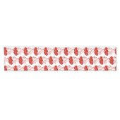Valentine Hearts Table Runner Kurzer Tischläufer (Horizontal)