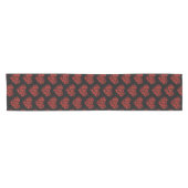 Valentine Hearts Table Runner Kurzer Tischläufer (Horizontal)