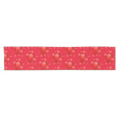 Valentine Hearts Table Runner Kurzer Tischläufer (Horizontal)
