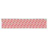 Valentine Hearts Table Runner Kurzer Tischläufer (Horizontal)