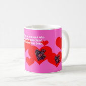 Valentine Hearts Tasse (VorderseiteRechts)