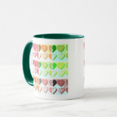 Valentine Hearts Tasse (Vorderseite Links)