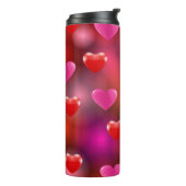 Valentine Hearts Thermosbecher (Nach links gedreht)