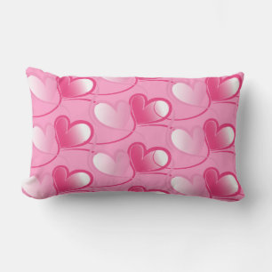 Valentine Hearts Throw Kissen