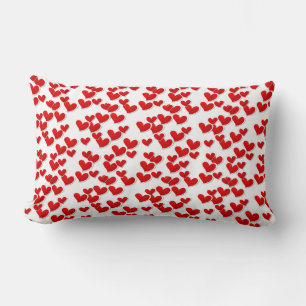 Valentine Hearts Throw Kissen