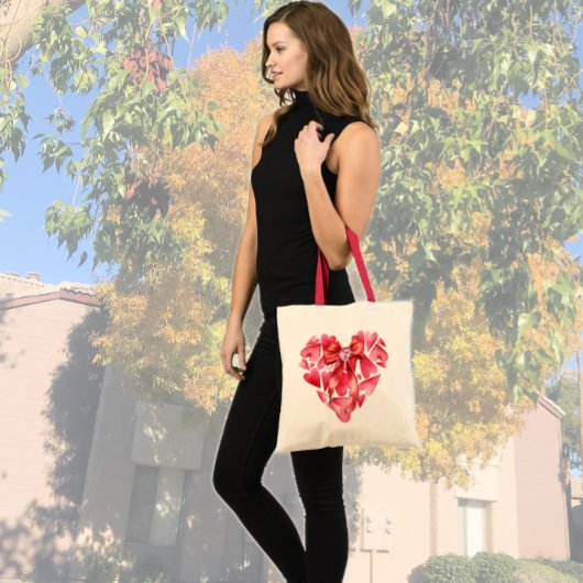Valentine Hearts Tote Bag Tragetasche