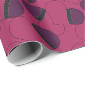 Valentine Hearts Wrapping Paper Geschenkpapier (Rolleneckpunkt)