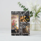 Valentine Hero Feiertagspostkarte (Stehend Vorderseite)