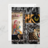 Valentine Hero Feiertagspostkarte (Vorne/Hinten)