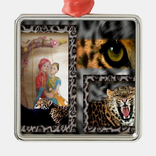 Valentine Hero Ornament Aus Metall (Vorne)