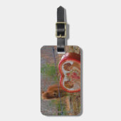 Valentine Herz Miniatur Gepäckanhänger (Vorderseite vertikal)