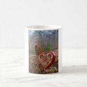 Valentine Herz Miniatur Kaffeetasse (Mittel)