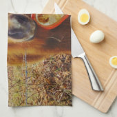 Valentine Herz Miniatur Küchentuch (Viertel Falte)