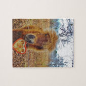 Valentine Herz Miniatur Puzzle (Horizontal)