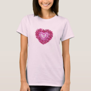 Valentine-Herz-T-Shirt T-Shirt