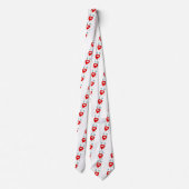 Valentine Herzcharakter Niedliches Herz Krawatte (Rückseite)