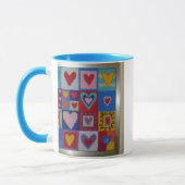Valentine-Herzen Coffe Tee-Tasse Tasse (Links)