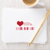 Valentine Herzinsuffizienz Adressaufkleber (Insitu)